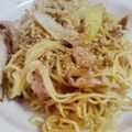 ちゃまさん☆'s cooksnap of when they made 休日ランチに♪ごま油が効いてるねぎ焼そば.