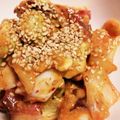 okashilove's cooksnap of when they made おつまみにも！たことアボカドキムチあえ♪.