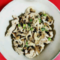 ☆よしにょ☆'s cooksnap of when they made しめじと豚肉のごまマヨ炒め.