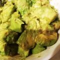 SHⅰ's cooksnap of when they made アボカドのめんつゆ漬け.