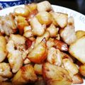 まめひな's cooksnap of when they made 菊芋と鶏モモ肉の甘酢あん.