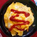 家系大好き's cooksnap of when they made 失敗ナシの☆簡単ふわとろオムライス.