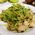 ウィンナ's cooksnap of when they made 簡単中華・豚肉と豆苗の旨塩炒め.