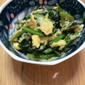 クックA6TVC0☆'s cooksnap of when they made ほうれん草の卵とじ.