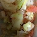 ma___111's cooksnap of when they made キャベツ消費作り置きに。キャベツ明太子.