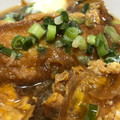 よもぎック's cooksnap of when they made 白身魚フライの卵とじ.