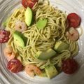 てれさん05's cooksnap of when they made ズボラ飯！アボカドのジェノベーゼパスタ.