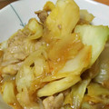 ゆゆばなな's cooksnap of when they made 新玉葱と豚ばら肉の味噌炒め.