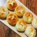 ☆うにうにたろー☆'s cooksnap of when they made HBで簡単★ベーコンコーンマヨパン.