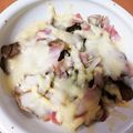 さぁひこうき♪'s cooksnap of when they made レンチンで♡舞茸とベーコンのまよチーズ.