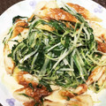 JANETAN's cooksnap of when they made 水菜と竹輪の胡麻マヨネーズ炒め.