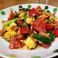 クックI7I5L1☆'s cooksnap of when they made お弁当にも☆トマトとたまごの中華風炒め.