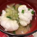 ミニオレンジ☆'s cooksnap of when they made 余った卵白で☆フワフワ雲のスープ♪.