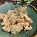 エリコフ's cooksnap of when they made ＊アボカドとささみのオーロラソース和え＊.