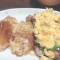 クック9L1VVZ☆'s cooksnap of when they made 鶏ひき肉で*ヘルシー♡豆腐ハンバーグ*.