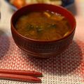 ちゃぴ♥'s cooksnap of when they made なめこの味噌汁.