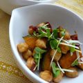 デラロサ's cooksnap of when they made かぼちゃとヒヨコ豆のサラダ♪.