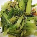 みみ母's cooksnap of when they made お手軽♪レンジで青梗菜の胡麻和え.