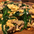 クックBFKKDB☆'s cooksnap of when they made ガツンと来るニラと豚肉と卵のオイマヨ炒め.