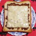 こげ岡's cooksnap of when they made 納豆＆チーズのトースト.
