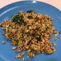Tashio's cooksnap of when they made ジュ～！焦がし味噌ニンニク☆炒飯.
