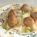 きらり流れ星's cooksnap of when they made 超時短！大根と肉だんごのにんにく醤油炒め.
