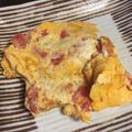 食いしん坊uka's cooksnap of when they made 離乳食☆トマトとしらすのチーズオムレツ.