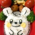 ハルママ＊°'s cooksnap of when they made キャラ弁 ポケモン トゲデマル.