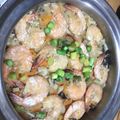 aiai916's cooksnap of when they made びっくり炊きで簡単♪玄米エビピラフ.