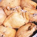 たまちゃん♥'s cooksnap of when they made ひじきと餅の巾着煮.