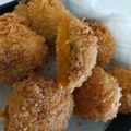 ﾁｷﾁｷﾝ's cooksnap of when they made カボチャコロッケ.