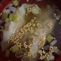 kam嫁's cooksnap of when they made 簡単スープ水餃子.
