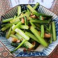 ch11☆'s cooksnap of when they made 小松菜としいたけ簡単炒め☆お弁当にも.