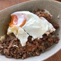 ドリドリン's cooksnap of when they made 簡単カフェ飯♬挽肉と玉ねぎの甘辛丼.
