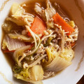 おんぷちゃん☆'s cooksnap of when they made 簡単　和食！白菜と挽き肉　えのきの煮物.