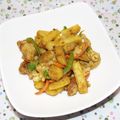虎よ虎よ！'s cooksnap of when they made お弁当にも♡豚肉とジャイモのカレー炒め.