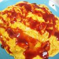kiwami3's cooksnap of when they made ふわとろ卵のデミグラスソースオムライス.