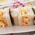 しょっかくにほ's cooksnap of when they made ハム・きゅうり＆卵・レタスのサンドイッチ.
