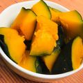 島子☆'s cooksnap of when they made かぼちゃレンジ蒸し.