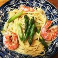 NAOSTAR☆'s cooksnap of when they made 殻付き赤エビとニンニクのパスタ.
