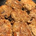 たっこぉ's cooksnap of when they made ヘルシーふわふわ★えのきと豆腐の鶏つくね.