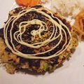 eiyoushi's cooksnap of when they made ふわとろお好み焼き（豚ひき肉入り）.
