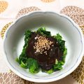 ルパンのかあさん☆彡's cooksnap of when they made 菜の花の胡桃みそあえ.