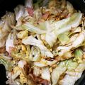ゆか☆猫's cooksnap of when they made すぐ出来る！簡単キャベツとハムの炒め物.