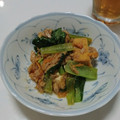 ピノ☆マーチ's cooksnap of when they made 絶対うまっ！小松菜と厚揚げのツナ炒め.
