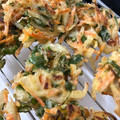 ハル0401's cooksnap of when they made 美味しい春野菜のかき揚げ.