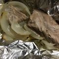 Ruriluru's cooksnap of when they made マグロのアラでホイル焼き.