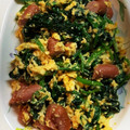 クックMOYN5I☆'s cooksnap of when they made ほうれん草とウインナーのマヨ醤油炒め.