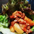 クックHY30N4☆'s cooksnap of when they made 豚バラと長芋の韓国風スタミナ焼き.