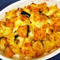 padpad777's cooksnap of when they made 《じゃがいも＊カボチャのチーズ焼き》.